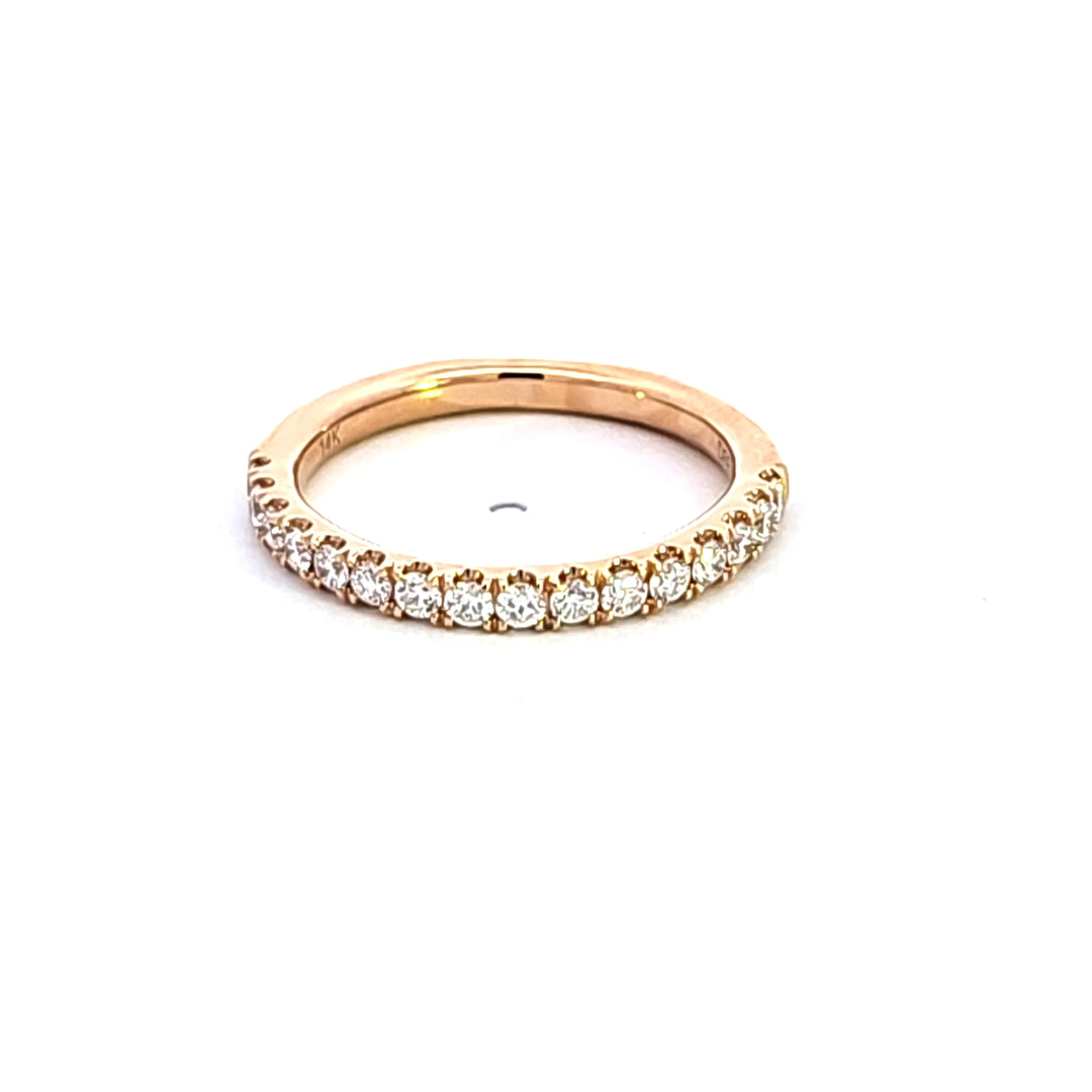 14KY Diamond Wedding Band