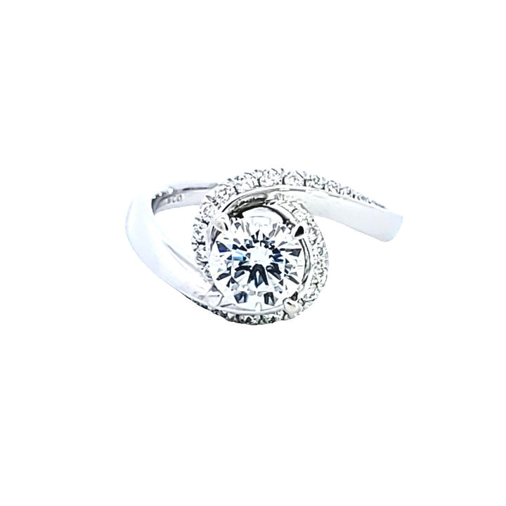 14KW Diamond Semi Mount Engagement Ring