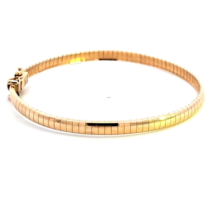 14KY Estate Bangle Bracelet
