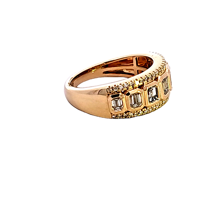 14KY Diamond Band