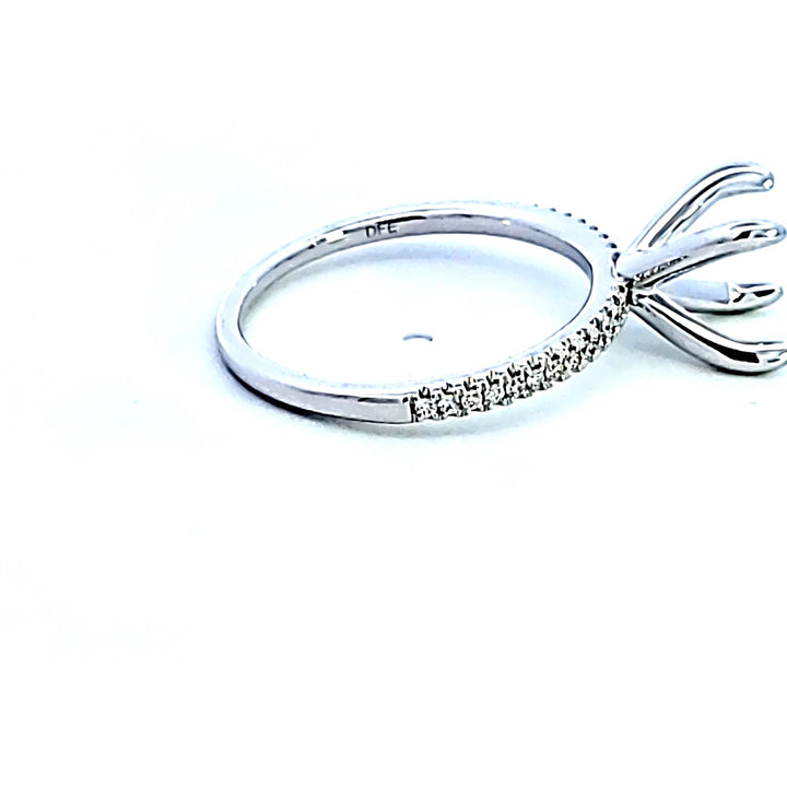 14KW Diamond Semi Mount Engagement Ring