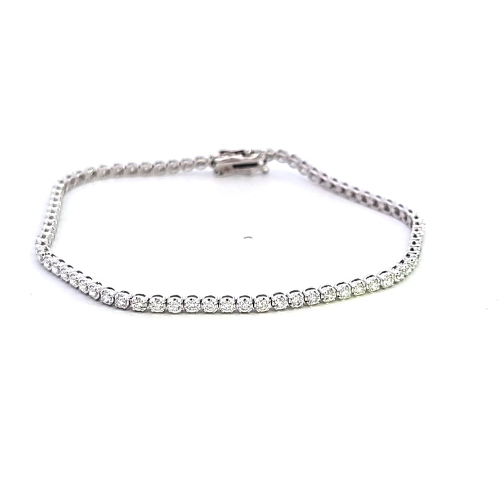 14KW Diamond Tennis Bracelet