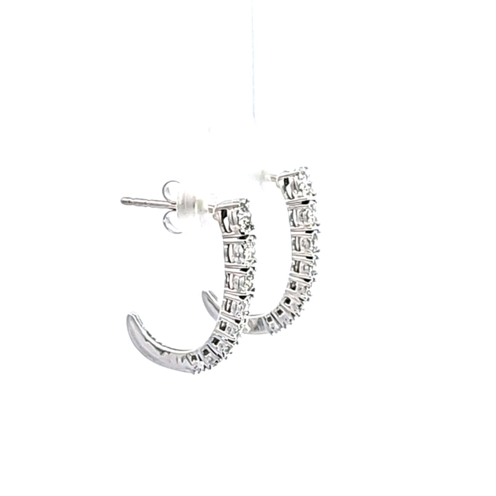 14KW Diamond Earrings