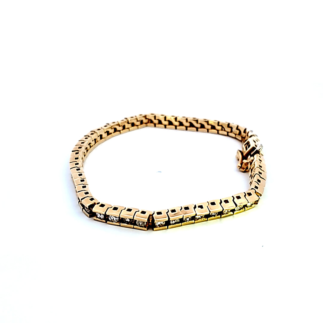 14KY Diamond Bracelet