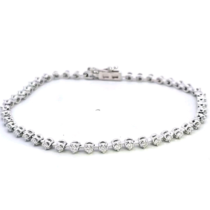 14KW Diamond Bracelet
