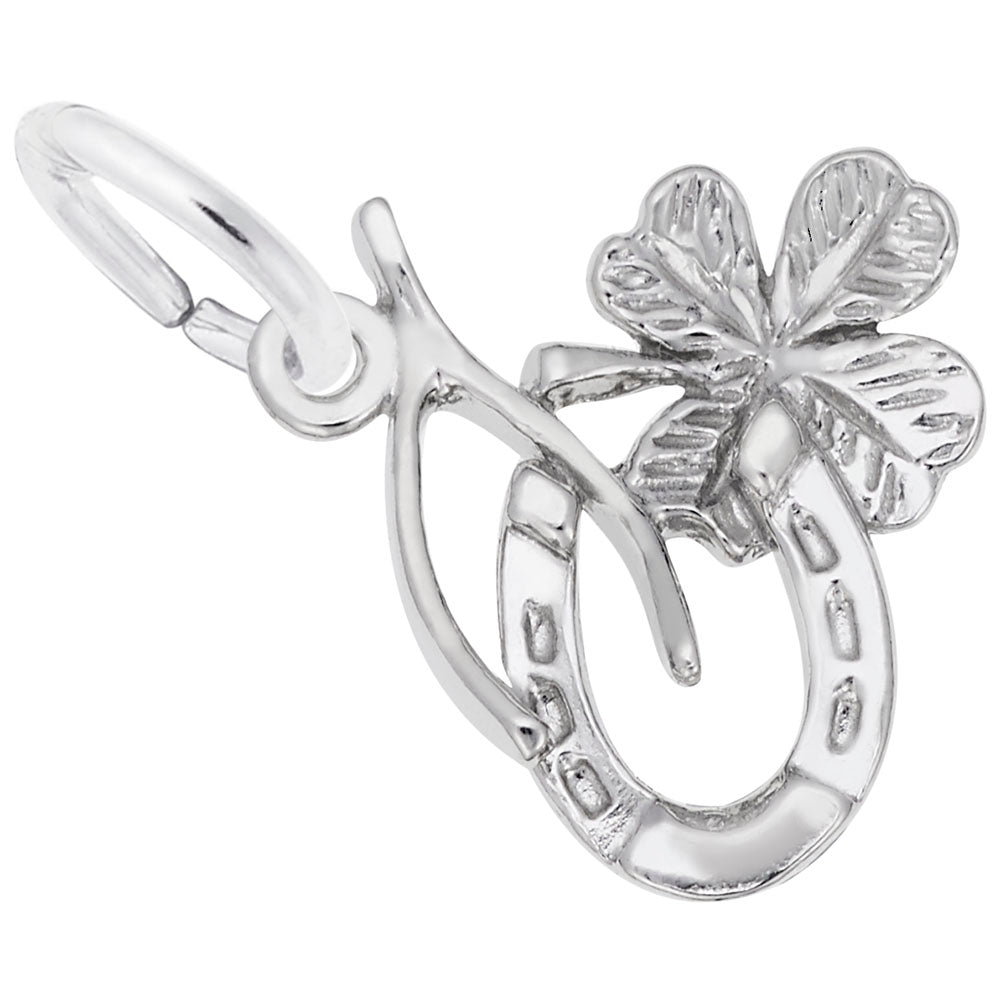 Sterling Silver Good Luck Charm