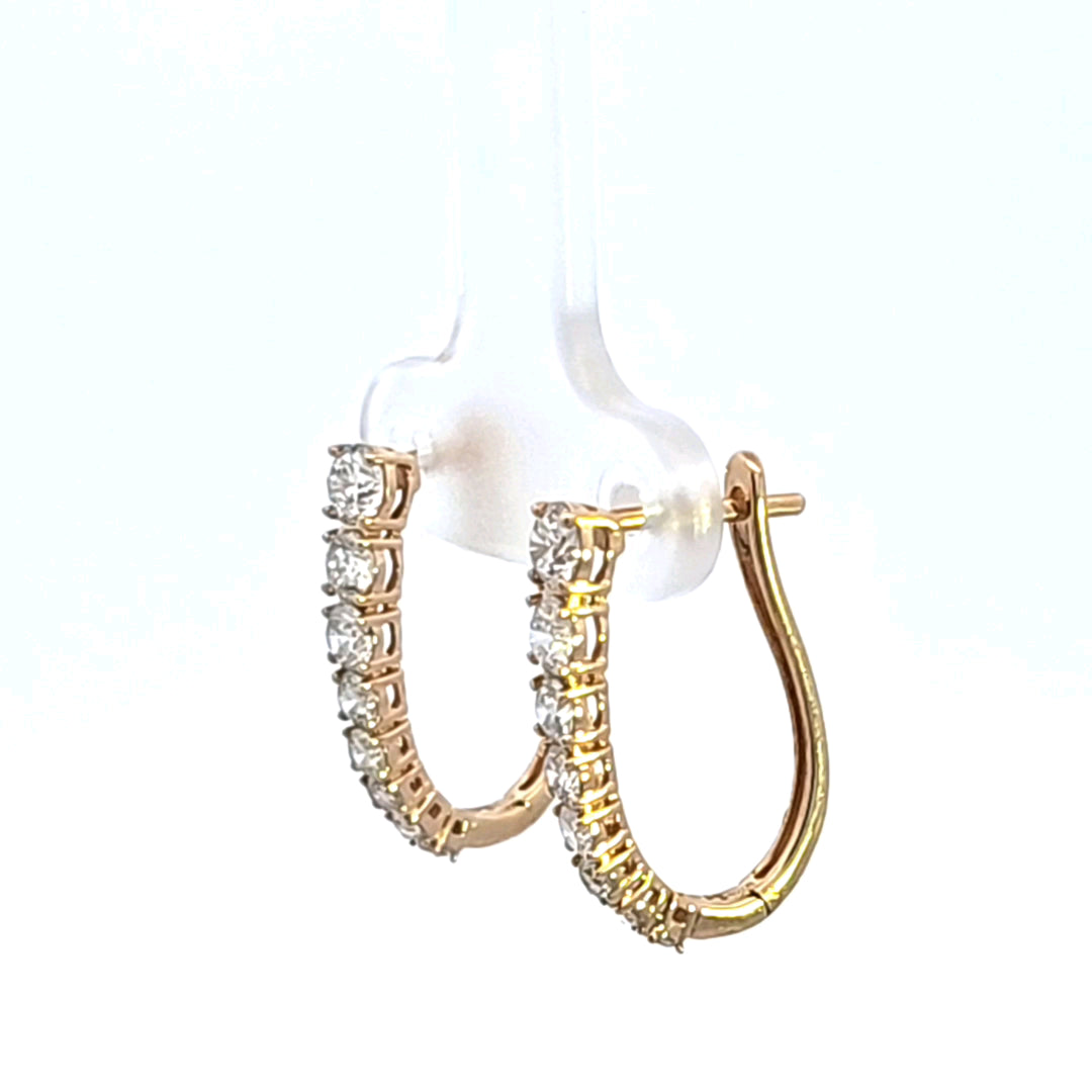 14KY Diamond Earrings