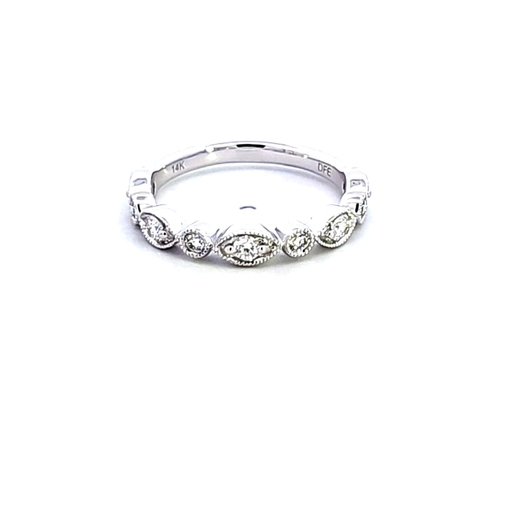 14KW Diamond Wedding Band