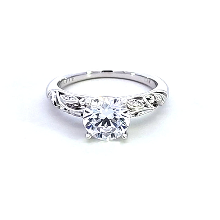 14KW Diamond Semi Mount Engagement Ring