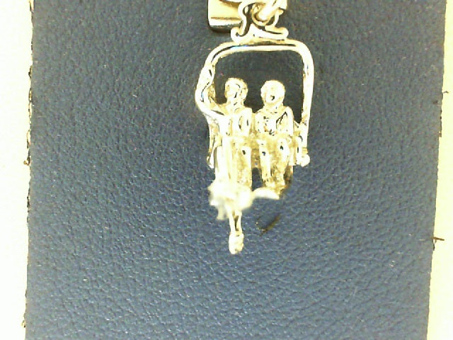 Sterling Silver Ski Lift Charm