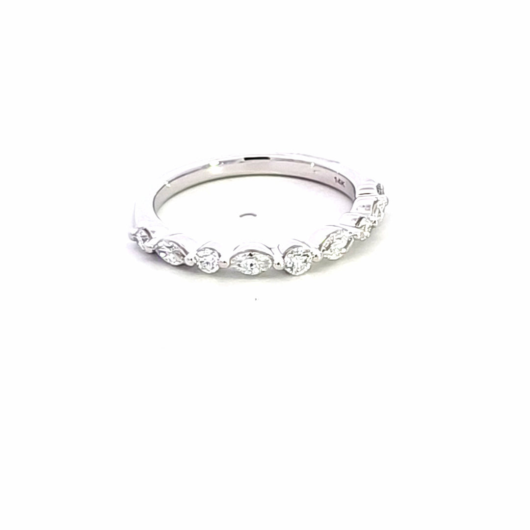 Diamond Wedding Bands  -  Women'