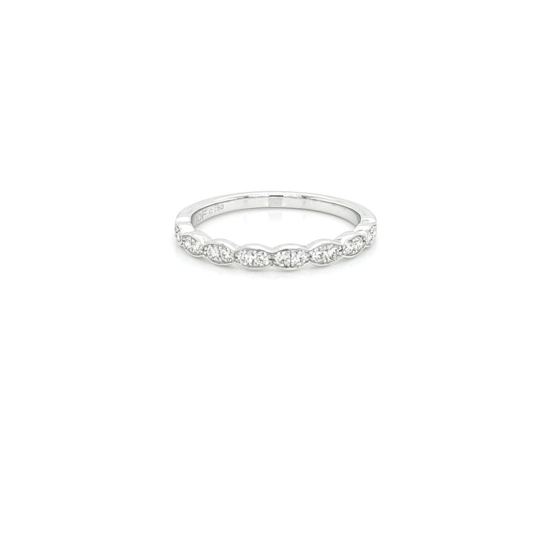 Diamond Wedding Bands  -  Women'