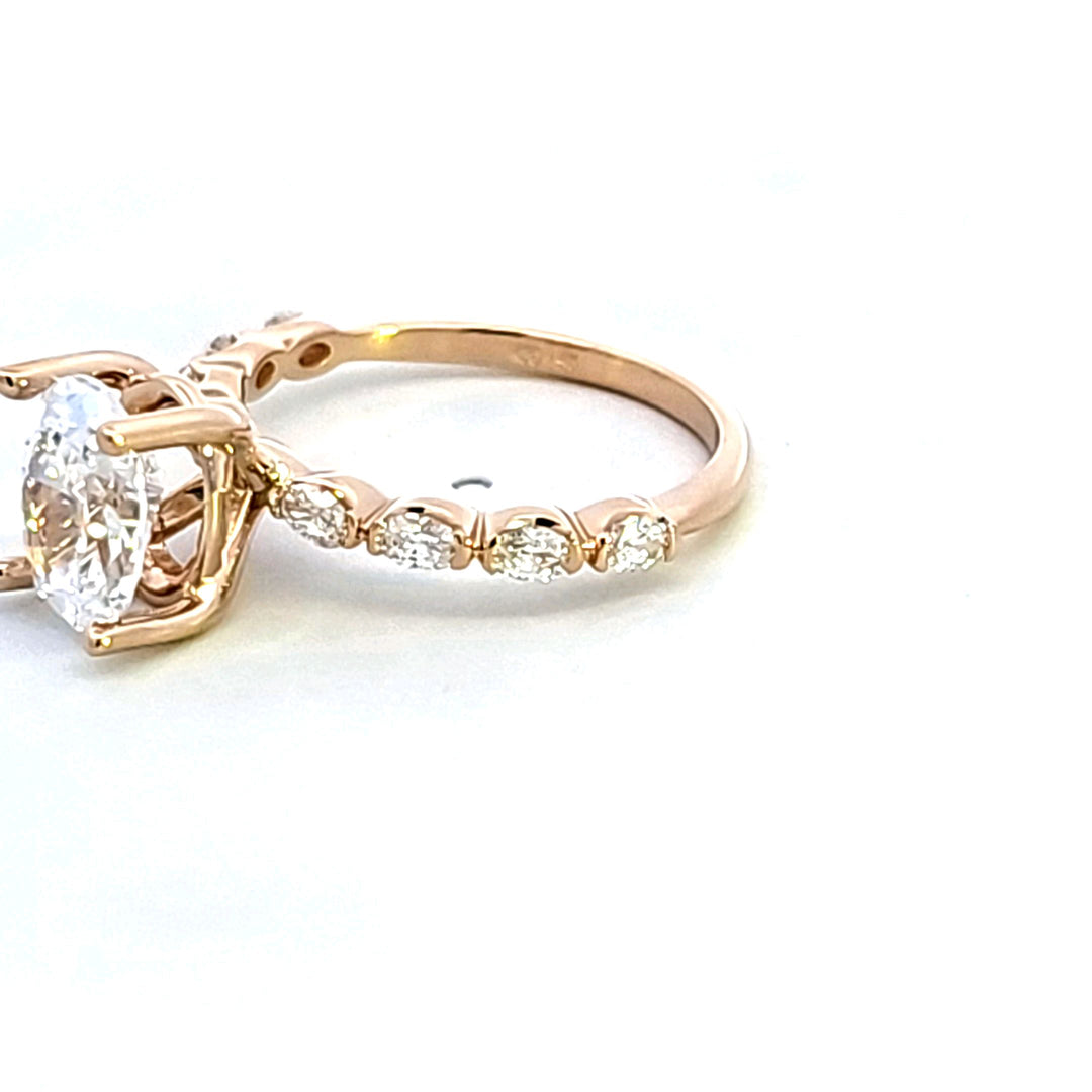 Diamond Semi-Mount Ring