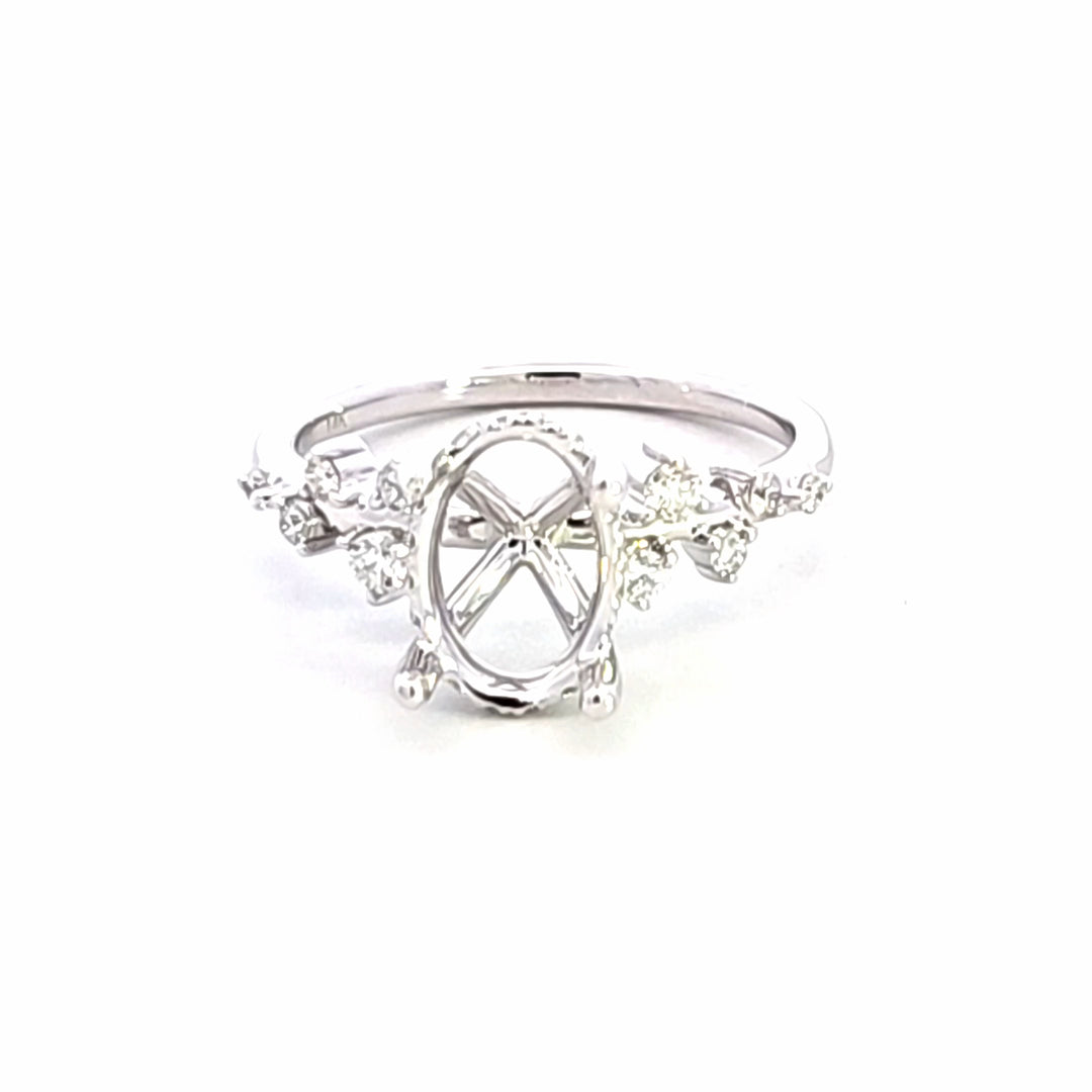 Diamond Semi-Mount Ring