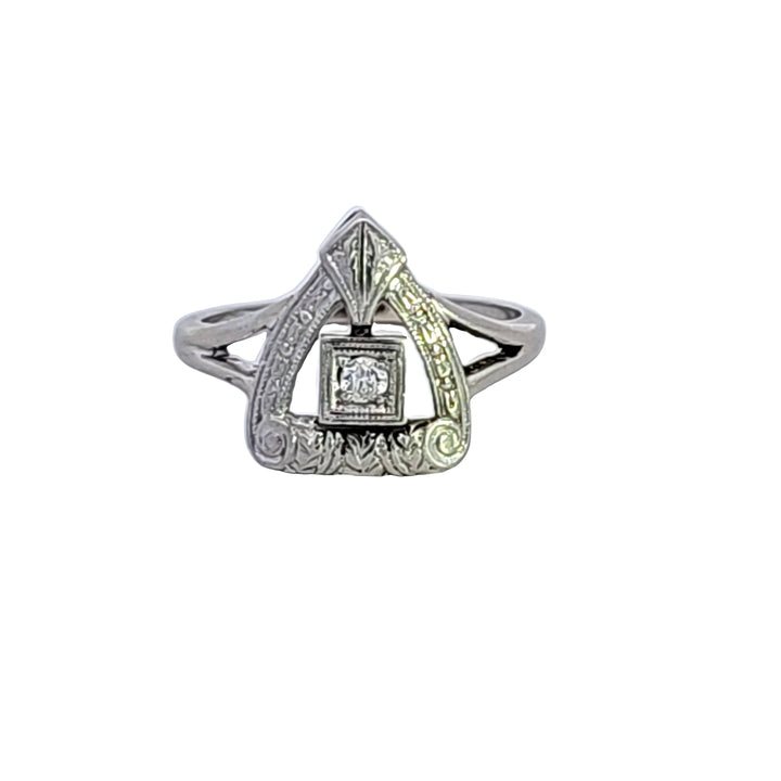 14KW Diamond Estate Ring