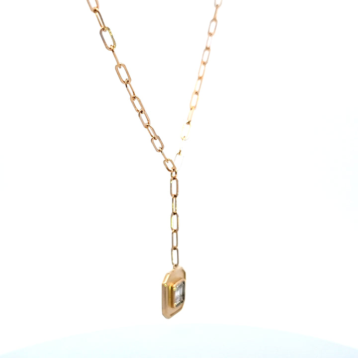 14KY Diamond Pendant Necklace