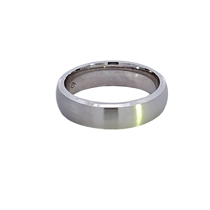 14KW Satin Wedding Band