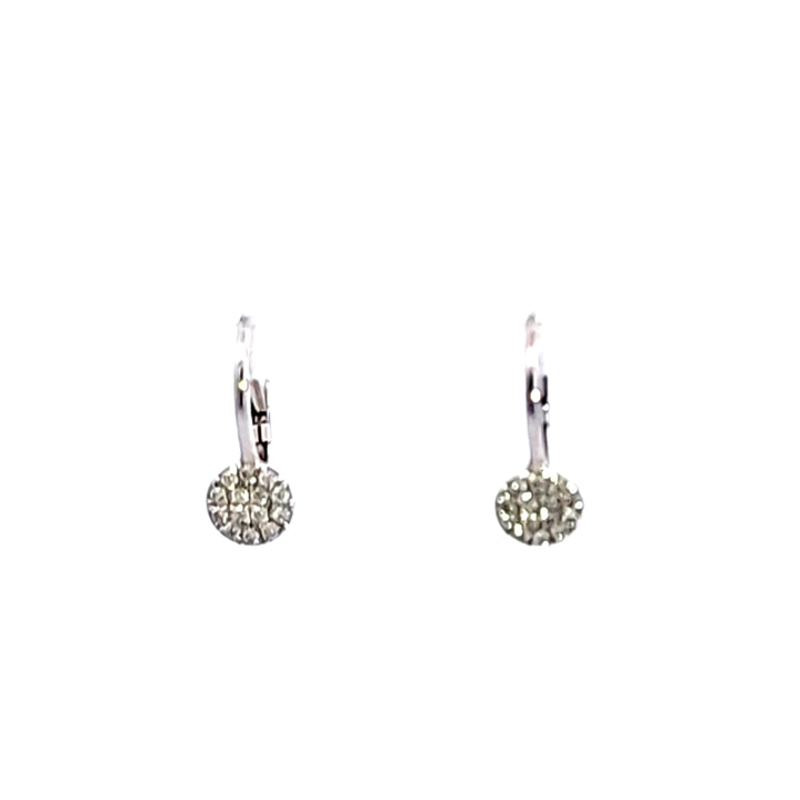 14KW Diamond Drop Earrings