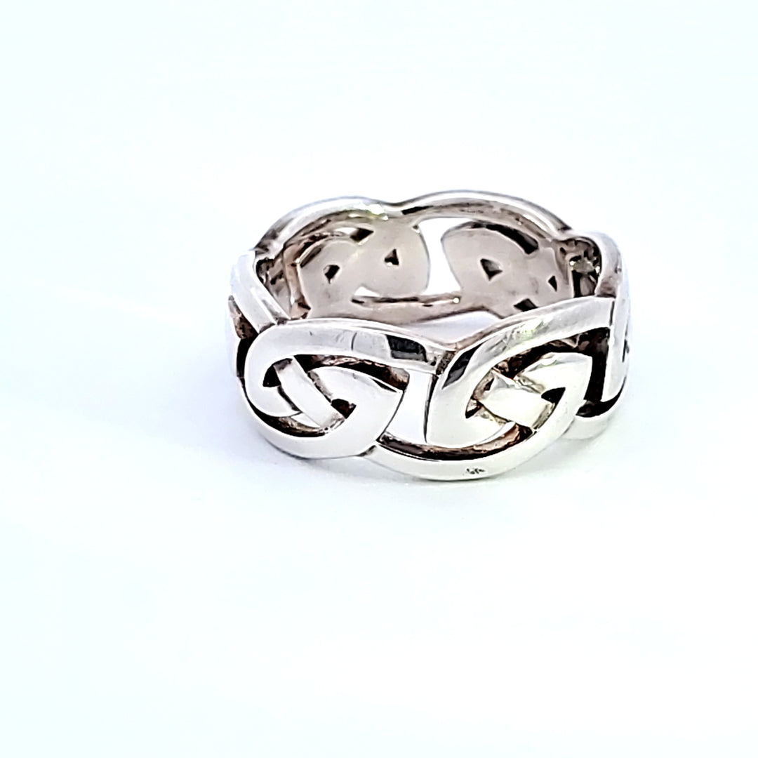 Sterling Silver Eternity Knot Ring