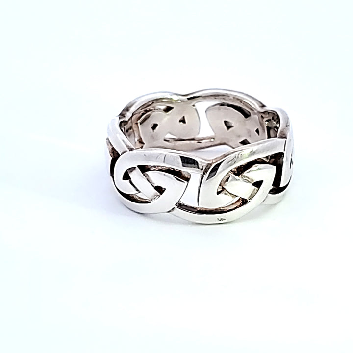 Sterling Silver Eternity Knot Ring