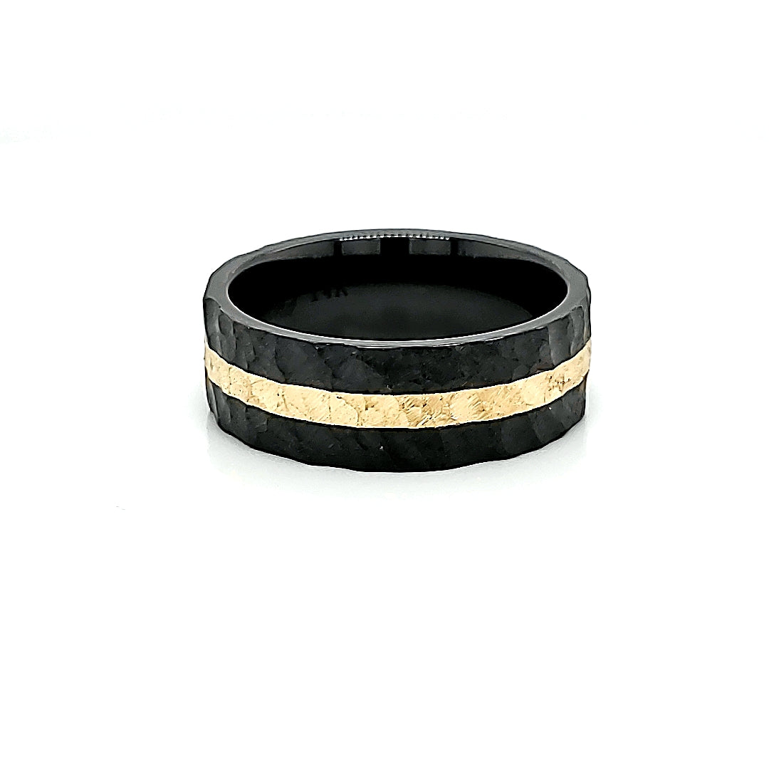 Bridal alternative Metal Wedding Band