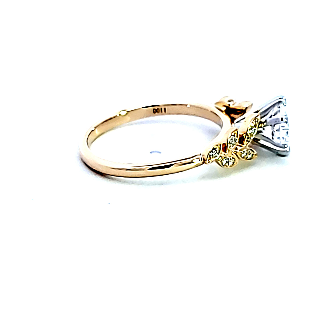 14KY Diamond Semi Mount Engagement Ring