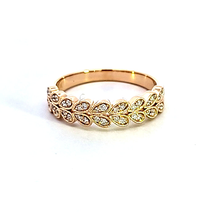 14KY Diamond Band