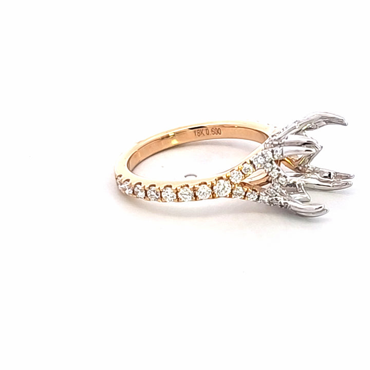 Diamond Semi-Mount Ring