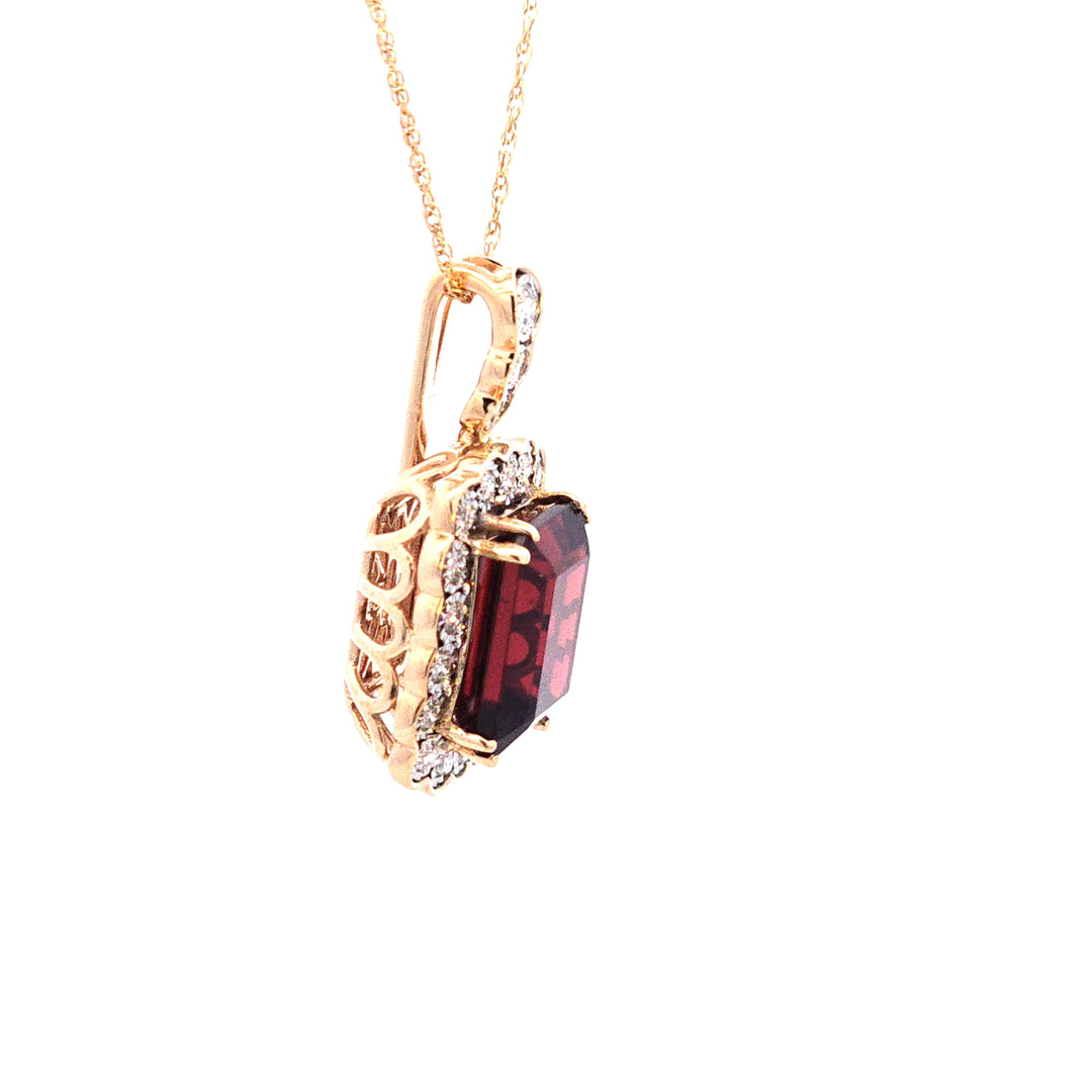 Colored Stone Pendant