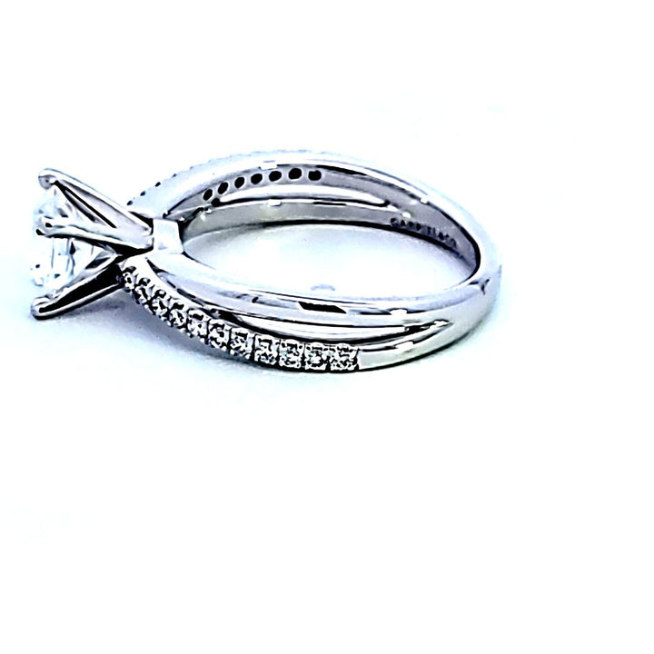 14KW Diamond Semi Mount Engagement Ring