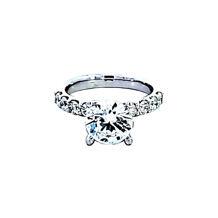 14KW Diamond Semi Mount Engagement Ring