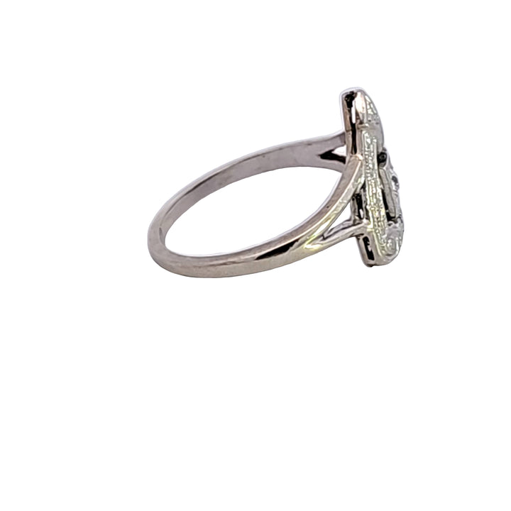 14KW Diamond Estate Ring
