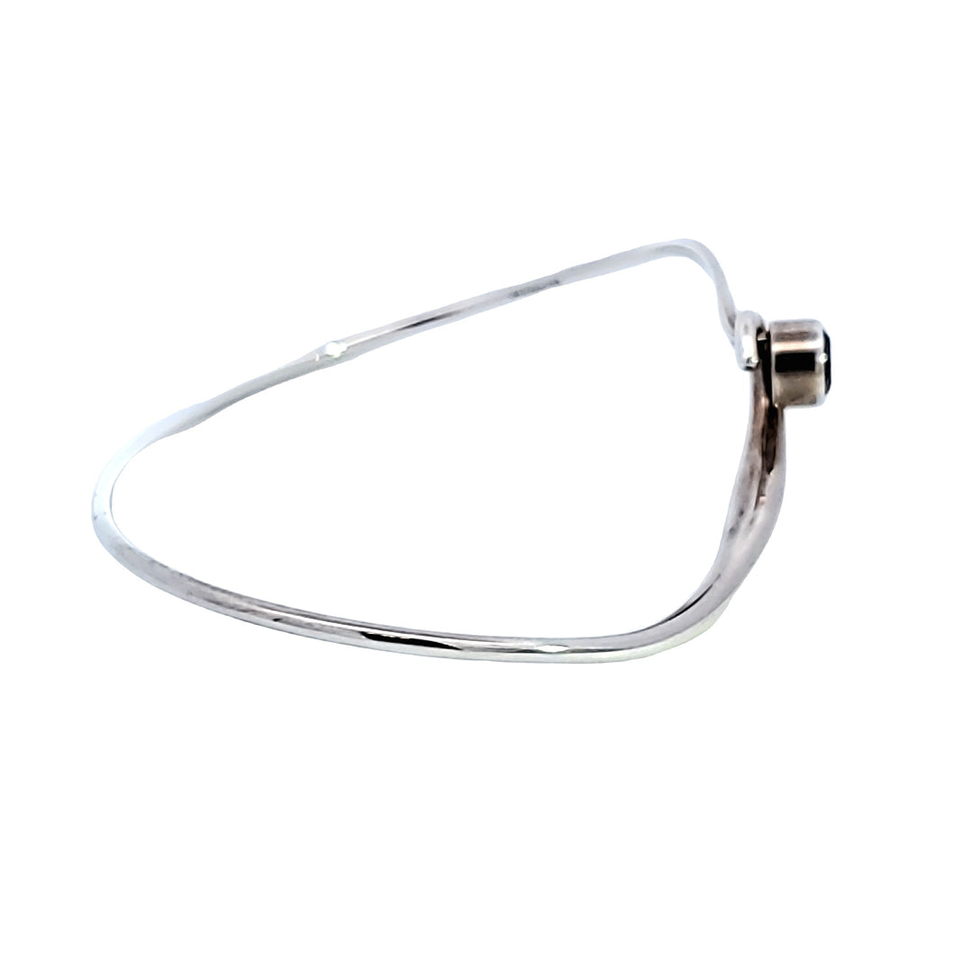 Sterling Silver "Elegance" Bangle Bracelet
