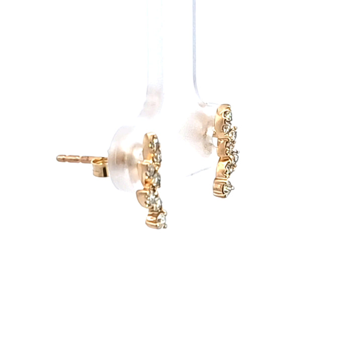 14KY Diamond Earrings