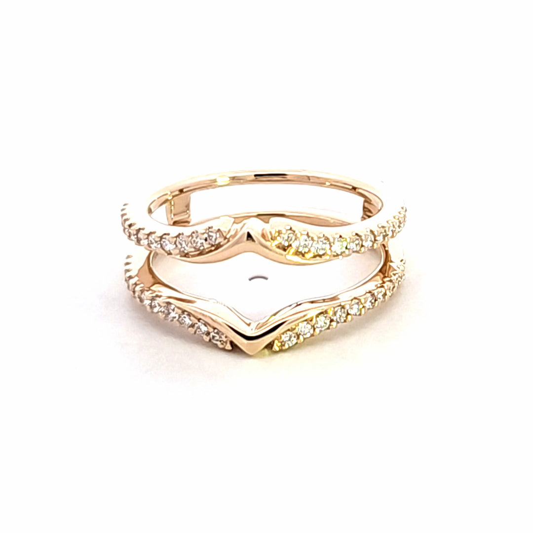 Diamond Wedding Bands  -  Women'