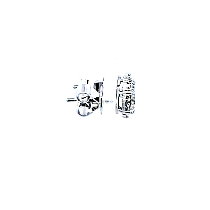 18KW Hearts on Fire "Ellipse Diamond" Earrings