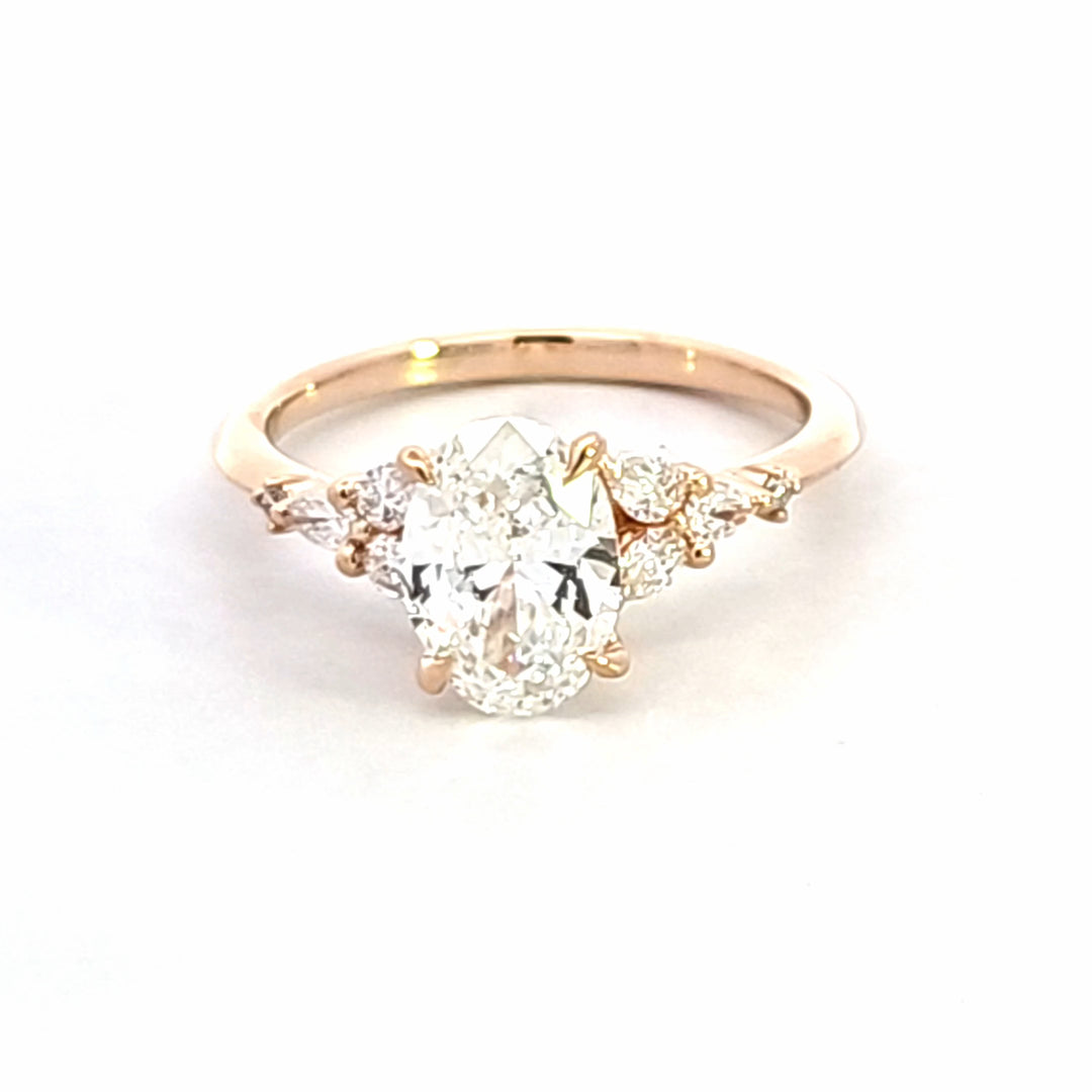 Lab Grown Diamond Engagement Ring
