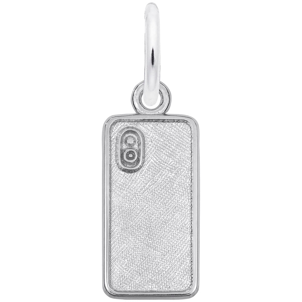 Sterling Silver Smartphone Charm