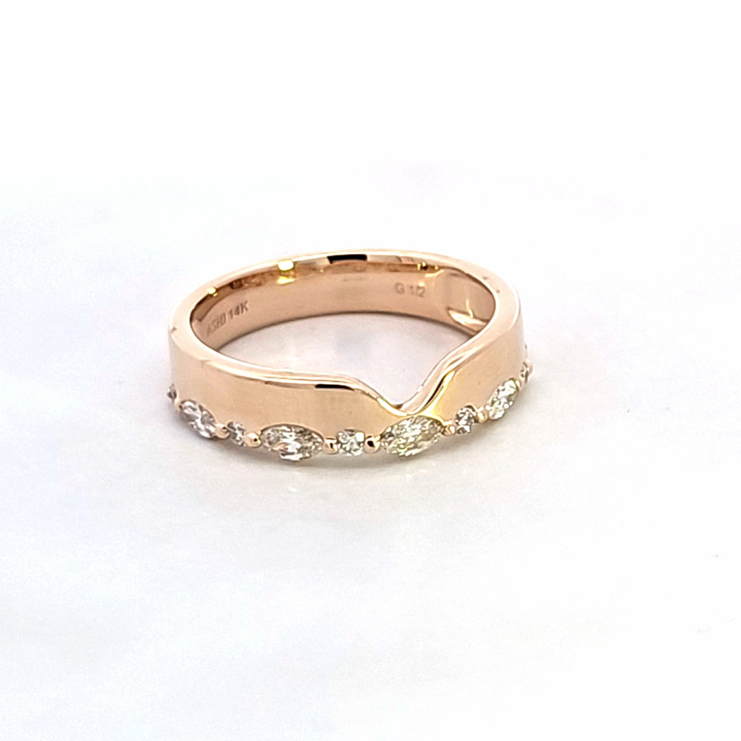Diamond Wedding Bands  -  Women'