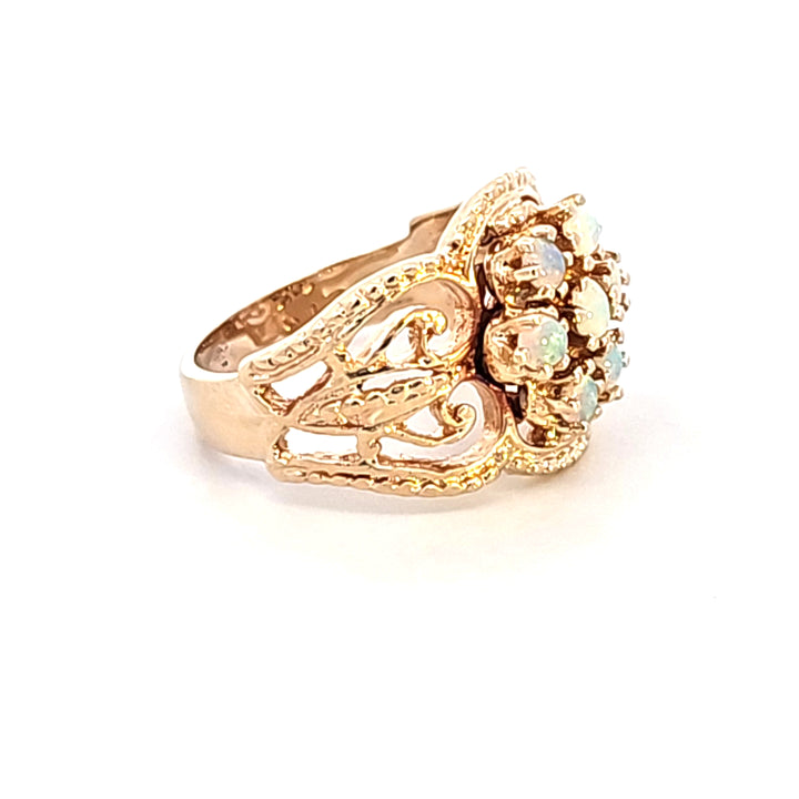 14KY Opal Estate Ring