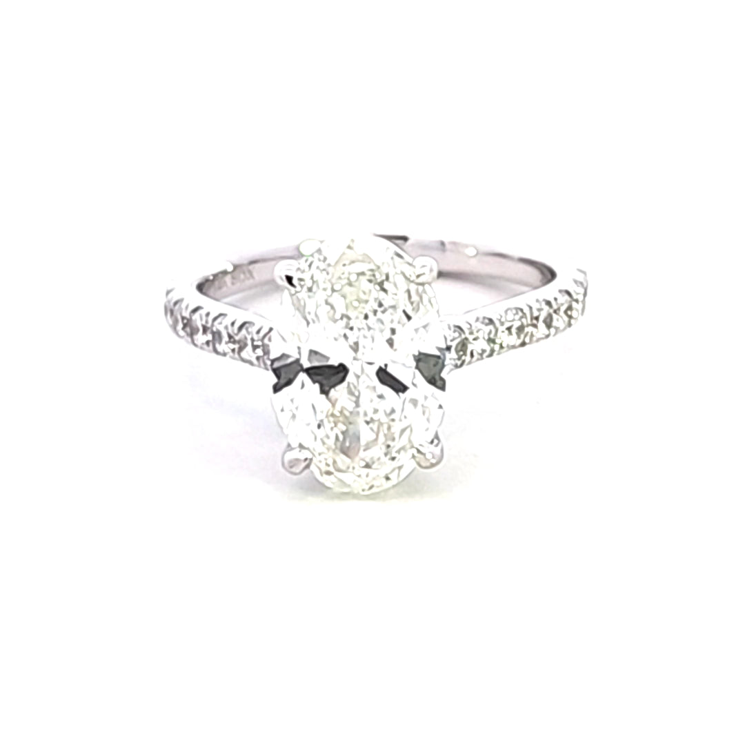 Lab Grown Diamond Engagement Ring