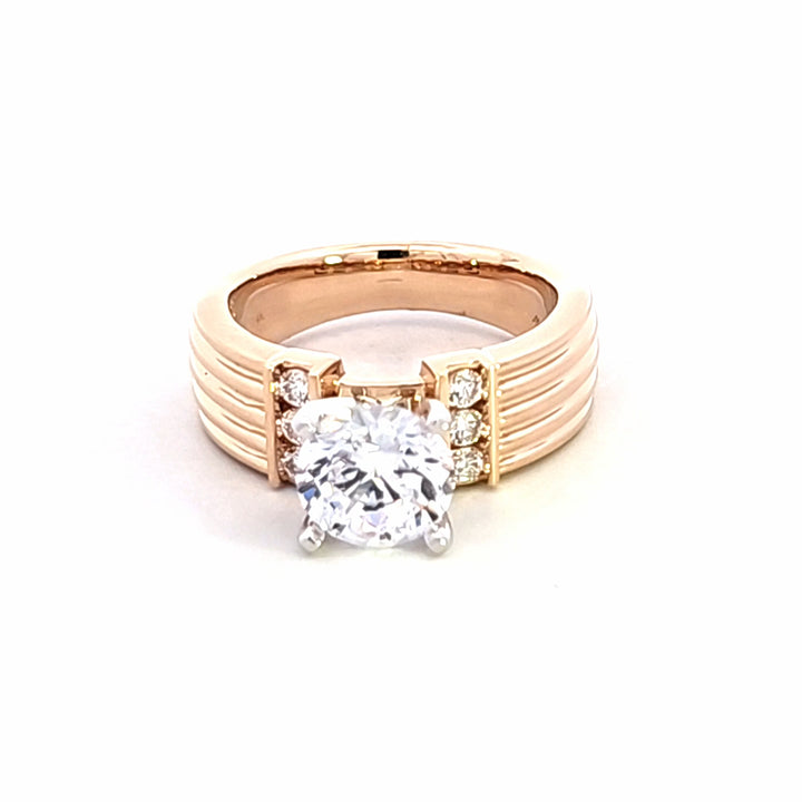 Diamond Semi-Mount Ring