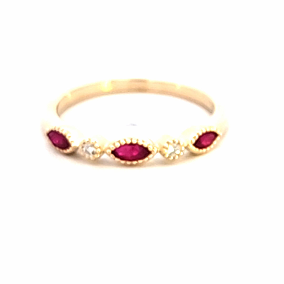 Colored Stone Rings  -  Women'