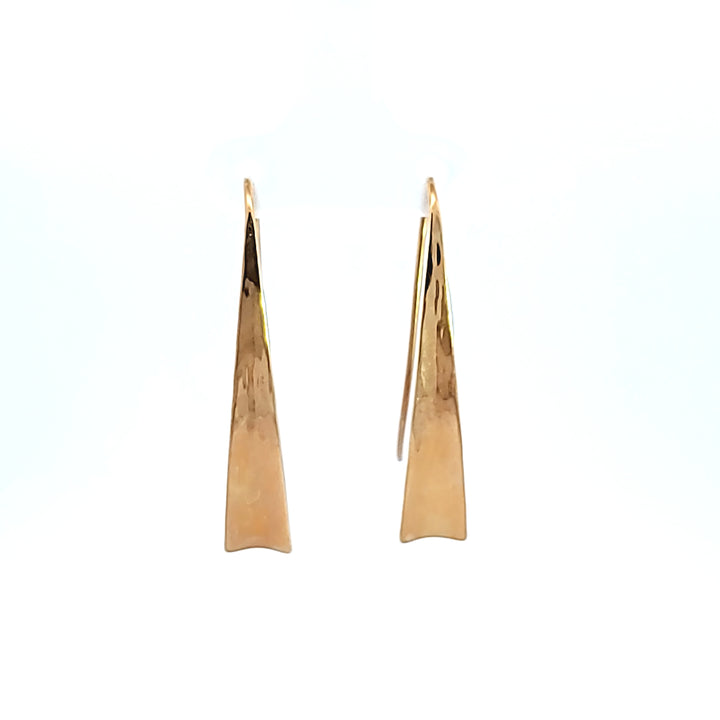 14K Yellow Gold "Waterfall" Earrings