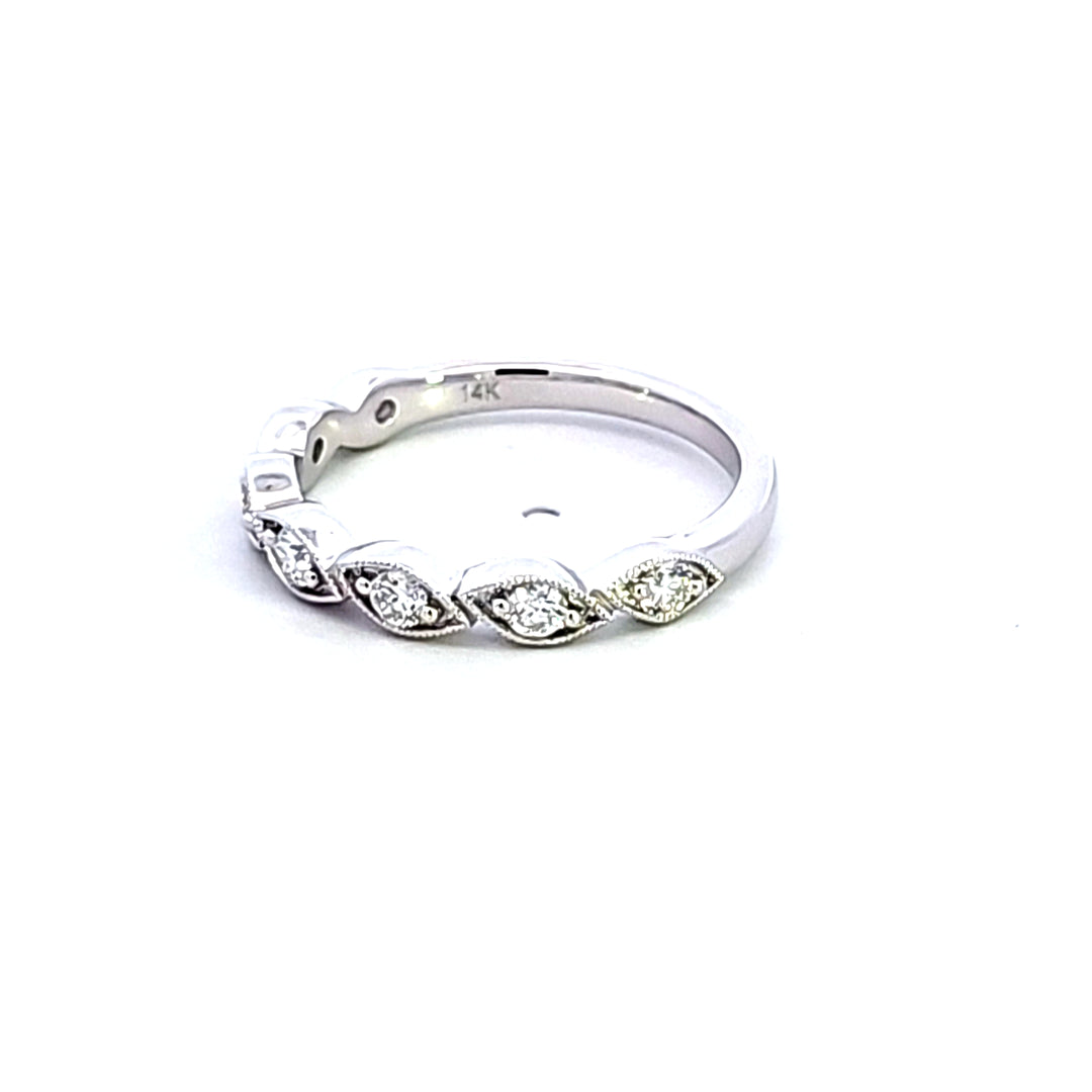 14KW Diamond Wedding Band