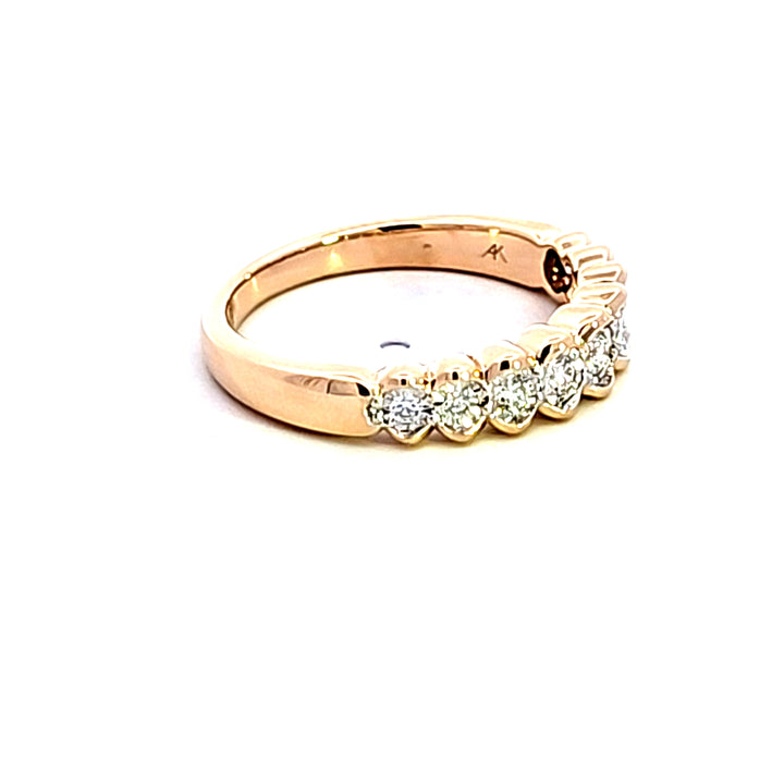 14KY Diamond Wedding Band