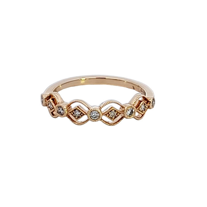 14KY Diamond Wedding Band