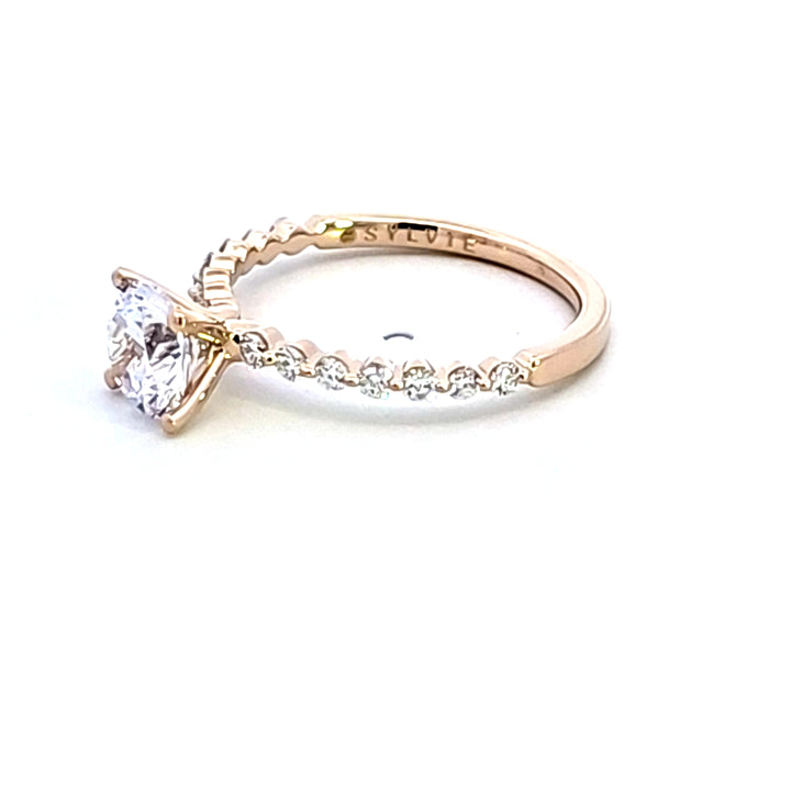 14KY Diamond Semi Mount Engagement Ring