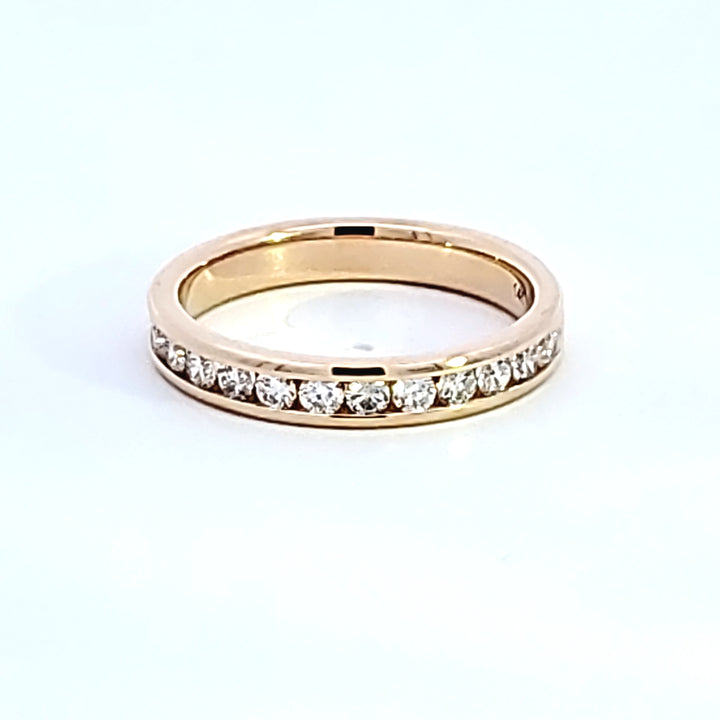 14KY Diamond Wedding Band