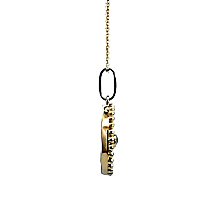 10KY Diamond Pendant